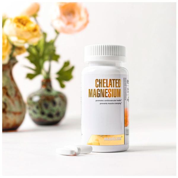 Chelated Magnesium от Maxler (120 табл) Хелатный магний