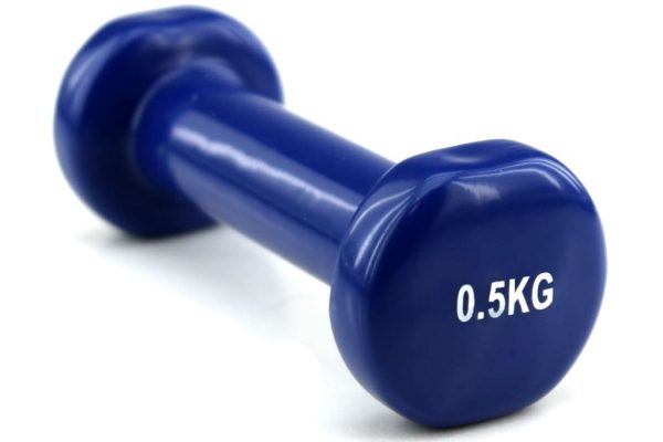 Гантель виниловая 0,5 кг