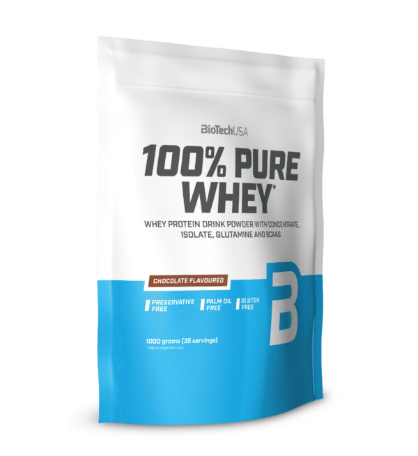 Pure_Whey_1000g_Schoko 100% Pure Whey от BioTechUSA (1000 грамм)