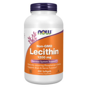 Lecithin 1200mg от NOW (200 капсул)